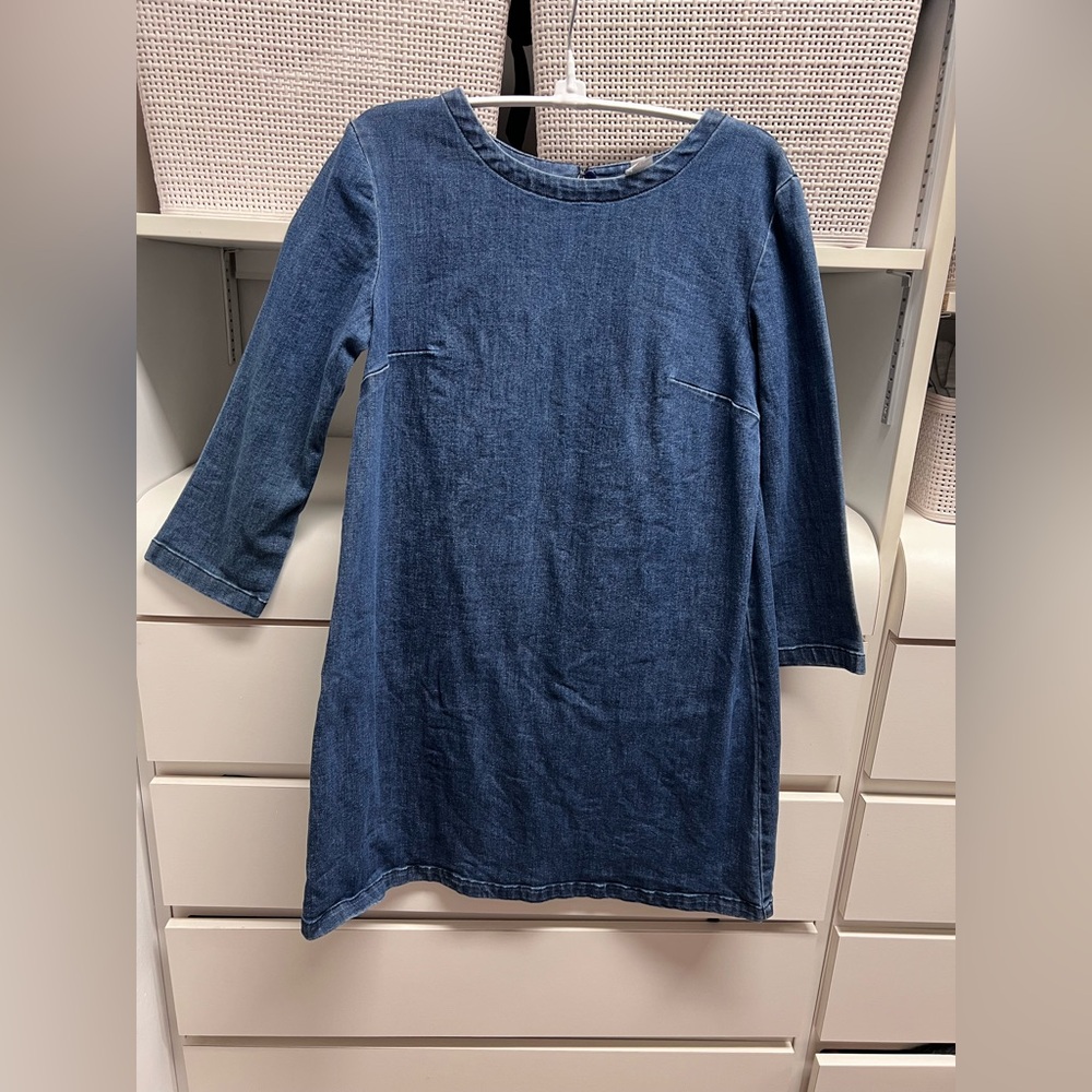 French Connection Blue Denim Mini Dress